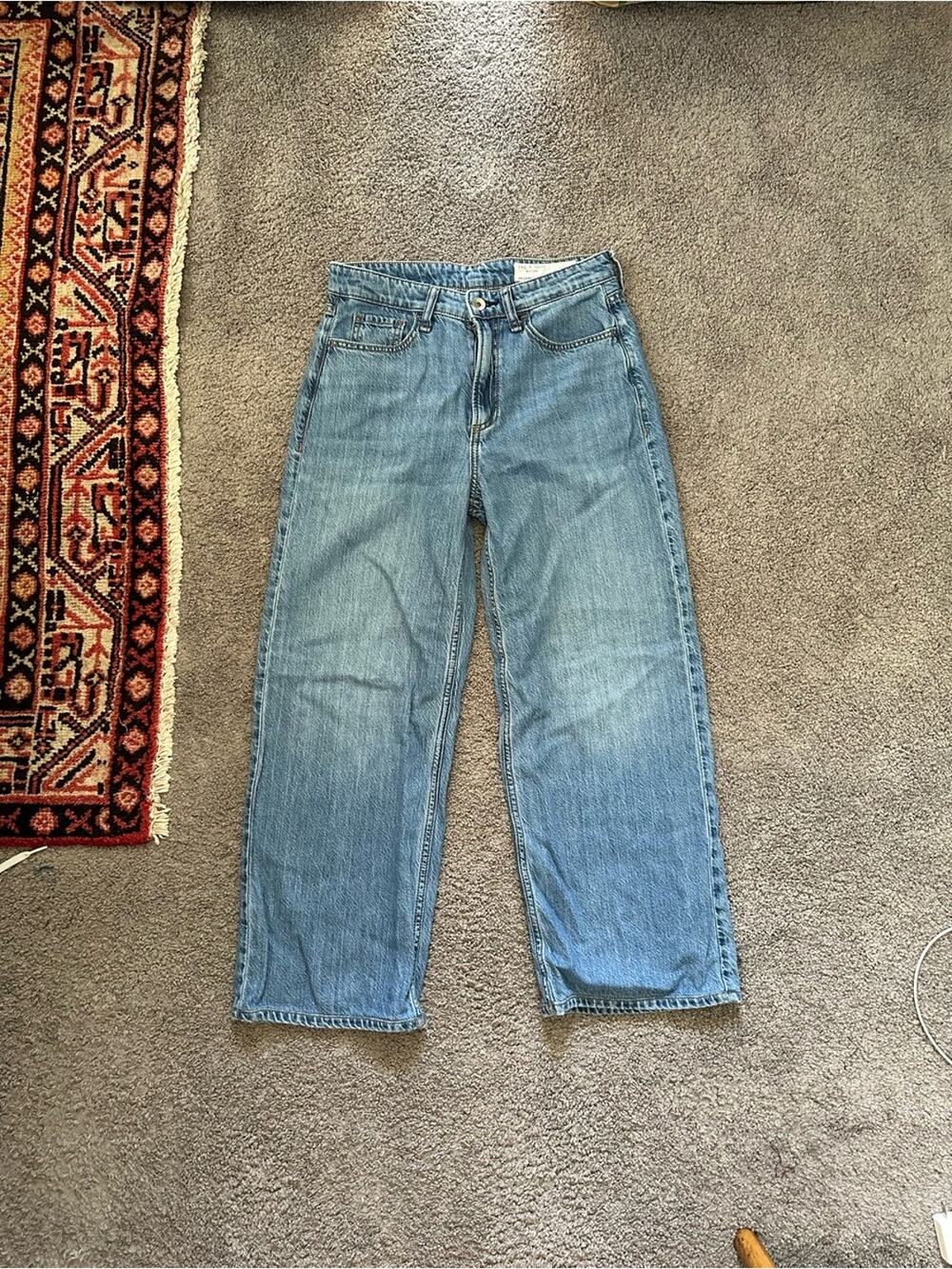 rag & bone Lori Mid Rise Crop Jeans